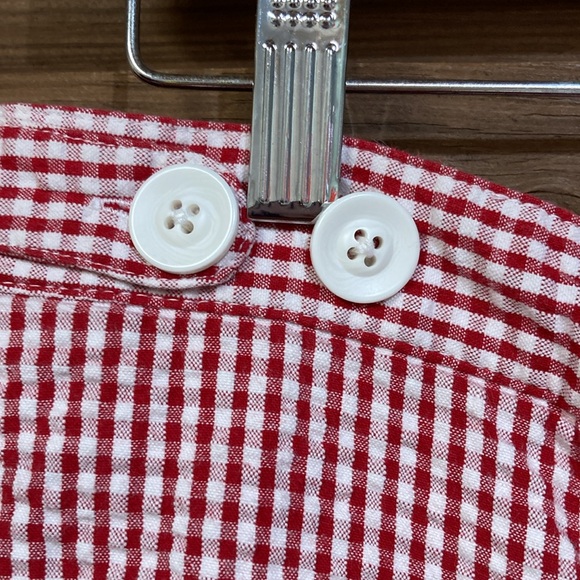 Gingham Seersucker Shorts - Picture 2 of 5
